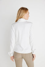 Load image into Gallery viewer, Alida Button Down Poplin Shirt in White
