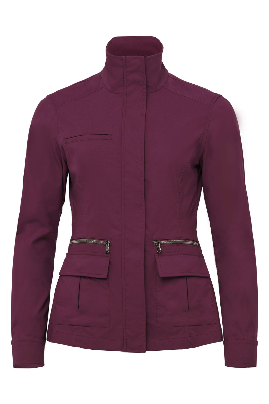 Kenya Jacket in Mulberry