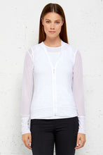 Load image into Gallery viewer, White || Bailey Mesh Jacket
