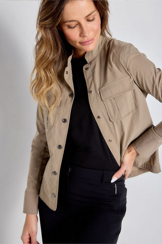 Khaki || Genova Lightweight Jacket