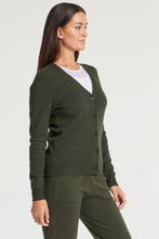 Load image into Gallery viewer, ARMY GREEN || Missy Cashmere Cardigan
