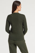 Load image into Gallery viewer, ARMY GREEN || Missy Cashmere Cardigan
