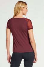 Load image into Gallery viewer, Sangria || Melissa Pima Cotton Tee
