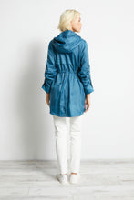 Load image into Gallery viewer, Peacock Blue || Ramona Windbreaker
