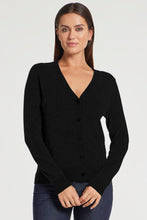 Load image into Gallery viewer, Black || Missy Cashmere Cardigan
